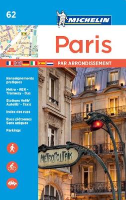 Michelin - Michelin Paris by Arrondissements Pocket Atlas #62 (Michelin Map & Guide Series) - 9782067211582 - V9782067211582