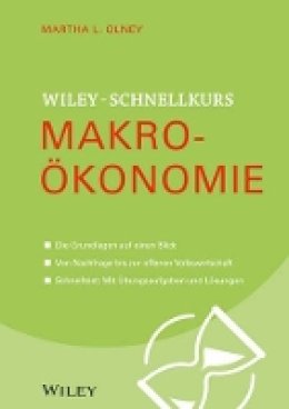 Martha L. Olney - Wiley Schnellkurs Makroökonomie - 9783527530014 - V9783527530014