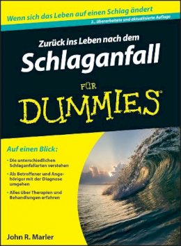 John R. Marler - Zuruck Ins Leben Nach dem Schlaganfall Fur Dummies - 9783527712014 - V9783527712014