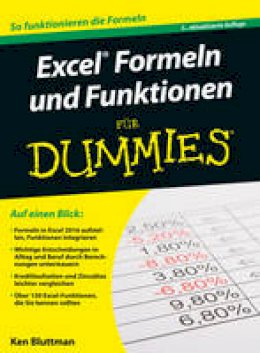 Ken Bluttman - Excel Formeln und Funktionen Fur Dummies - 9783527712922 - V9783527712922