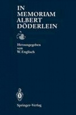 Englisch  Werner - In Memoriam Albert Doderlein - 9783540562627 - V9783540562627