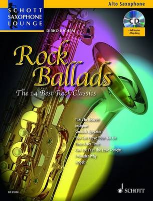 Dirko Juchem - Rock Ballads: The 14 Best Rock Classics: Alto Saxophone and Piano - 9783795748357 - V9783795748357