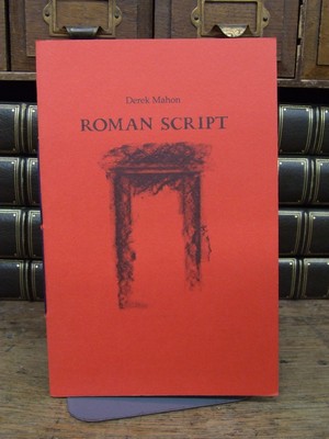 Derek Mahon - Roman Script with Drawings by Anne Madden -  - KCK0001359