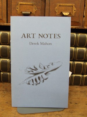 Derek Mahon - Art Notes with drawings by Vivinne Roche -  - KCK0001366