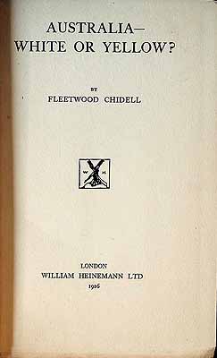 Chidell Fleetwood - Australia White or Yellow? -  - KCK0001987