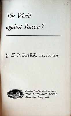 Dark E P. - The World against Russia -  - KCK0002079