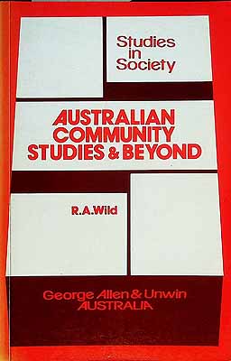 Wild R A  - Australian Community Studies amnd Beyond -  - KCK0002114