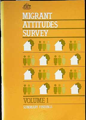 - Migrant Attitudes Survey Volume 1 Summary Findings -  - KCK0002171