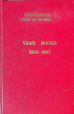  - Congregational Year Books 1963-1967 -  - KCK0002812