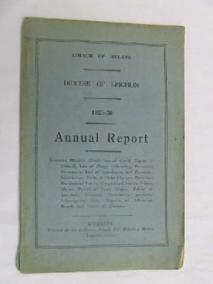  - Chruch of Ireland Diocese of Leighlin Annual Report for the Year 1925-1926 -  - KDK0004683