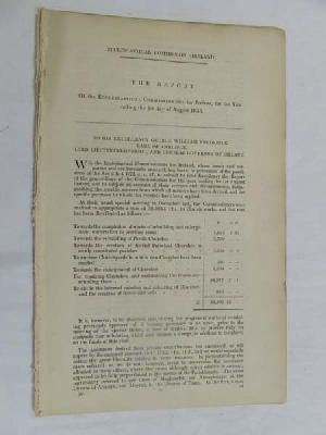  - Ecclesiastical Commission Ireland Report of the Ecclesiastical Commissioners for Ireland to the Lord   Lieutenant for the   year ending1st day  of august 1855 -  - KDK0004740