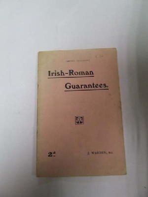 J.warren - Irish Roman Guarantees -  - KDK0004849