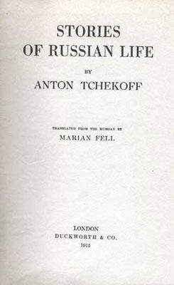 Anton Tchekoff - Stories of Russian life -  - KEX0031100
