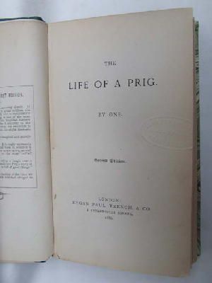 Anon - The Life of a Prig -  - KEX0157659