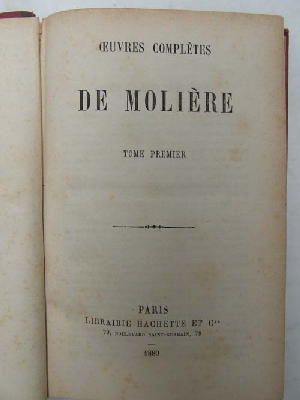 Moliere - Ouvres Completes -  - KEX0207984