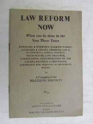  - Law Reform Now What Can be done in the Next Three Years -  - KEX0268252
