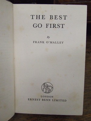 Frank O'malley - The Best Go First -  - KEX0279655