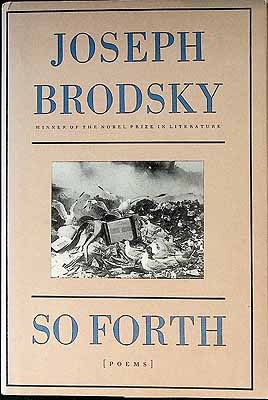 Joseph Brodsky - So Forth: Poems - 9780374266417 - KEX0303512