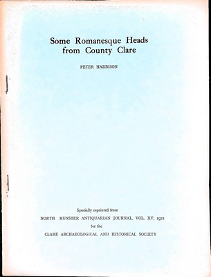 Peter Harbison - Some Romanesque Heads from County Clare -  - KEX0304936