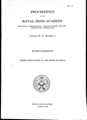 Peter Harbison - Three minitures from the Book of Kells -  - KEX0304939