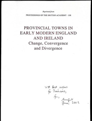 Anngret Simms - Provincial Towns in Early Modern England and Ireland -  - KEX0305180