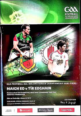  - Maigh Eo V Tir Eoghain Pairc an Chrocaigh Lunasa 25 2013. Official Programme -  - KEX0308316