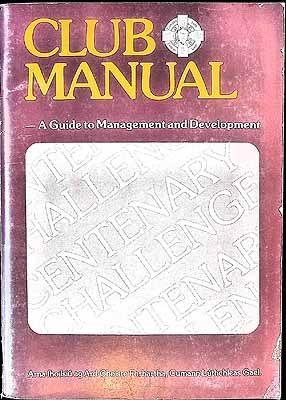  - Club Manual A Guide to Managemwnt and Development -  - KEX0308817