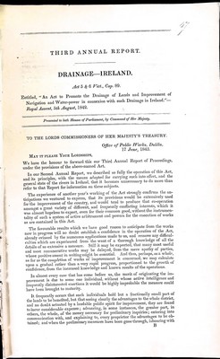  - Third Annual Report Drainage- Ireland -  - KEX0309168