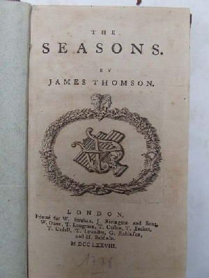 James Thomson - The Seasons -  - KHS0007310