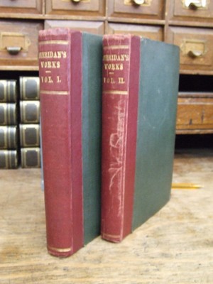 Richard Sheridan - The Works of the Right Honourable Richard Brinsley Sheridan, 2 Volumes complete -  - KHS0057442