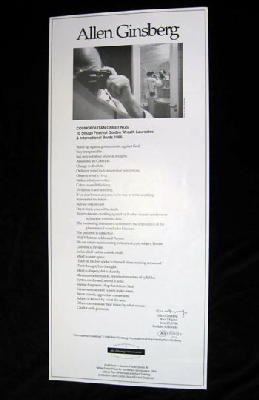 Allen Ginsberg - Cosmopolitan Greetings: To Struga Festival Golden Wreath Laureates & International Bards 1986 -  - KHS0071188