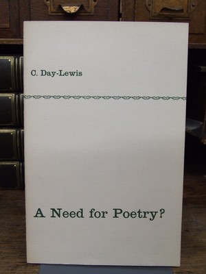 C. Day-Lewis - A Need for Poetry? - B001V6PVYC - KHS0076686