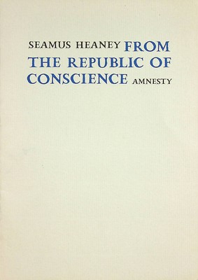 Seamus Heaney - From The Republic Of Conscience -  - KHS1003437