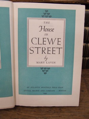Mary Lavin - The House in Clewe Street -  - KHS1003504