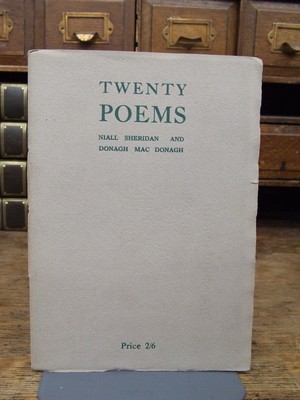 Niall Sheridan And Donagh Mac Donagh - Twenty Poems - B002ERL4HK - KHS1003621