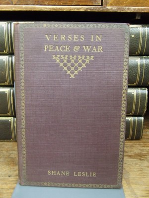 Shane Leslie - Verses in Peace and War -  - KHS1004246