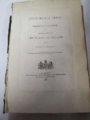  - Report on Prisons of Ireland, 1858 -  - KHS1018724