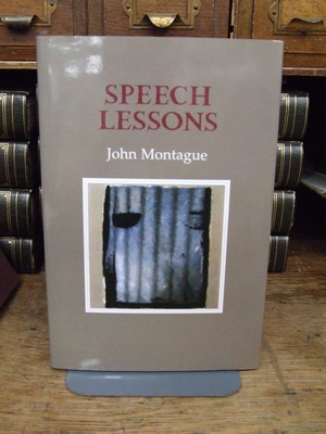 John Montague - Speech Lessons - 9781852355173 - KOC0003410