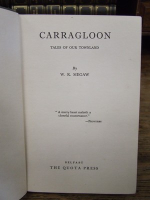 W. R. Megaw - Carragloon: Tales of Our Townland -  - KOC0019902