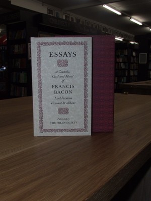 Bacon Francis - Essays or Councils, Civil and Moral of Francis Bacon, Lord Verulam Viscount St Albans -  - KOG0007548
