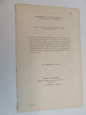 Mr. Attorney General For Ireland - [Registration of Electors (Ireland). 1841] -  - KON0822944