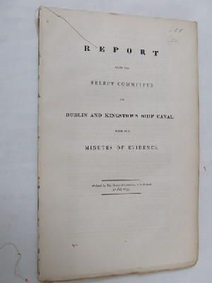 Select Committee - [Report on the Dublin and Kingstown Canal, 1833] -  - KON0823653