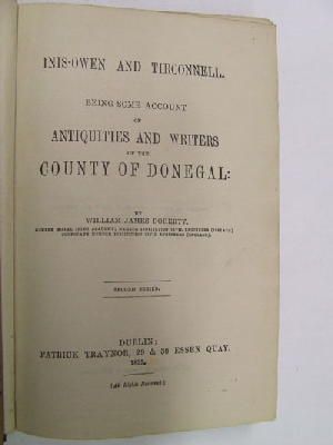 William James Doherty - Inis-Owen and Tirconnell: Being Some Account of Antiquities and Writers of the County of Donegal -  - KON0824187