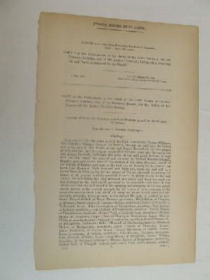 Major Stuart Knox - Papers Relating to the Jury Panel at the Late Tyrone Assizes. (HOC Paper 232, 1862) -  - KON0825156