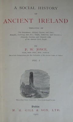 P. W Joyce - A social history of ancient Ireland : 2 Volumes complete -  - KSC0001549