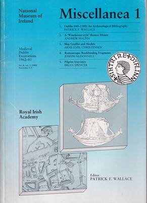 Patrick F. Wallace (Ed.) - Miscellanea 1: Medieval Dubln excavations 1962-1981, Series B; Vol. 2 - 9780901714701 - KSG0017690
