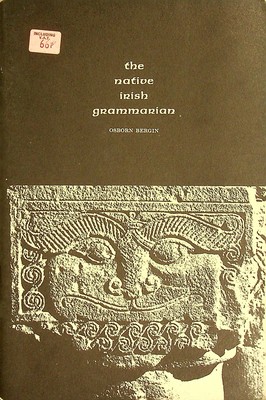 Osborn Bergin - The Native Irish Grammarian -  - KSG0022800