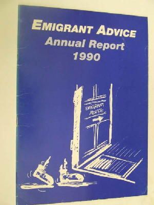  - Annual Report- Emigrant Advice 1990 -  - KST0011563