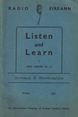 Aindrias Ó Muimhneacháin A Cheap - Listen and Learn , New Series No. 2 -  - KTJ0008889
