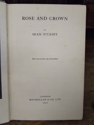 Sean O Casey - Rose and Crown -  - KTK0094115